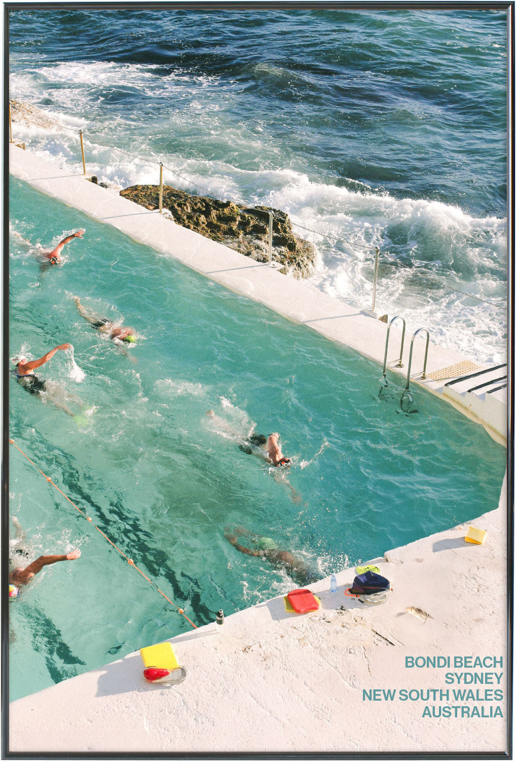 Swimmers and the Sea