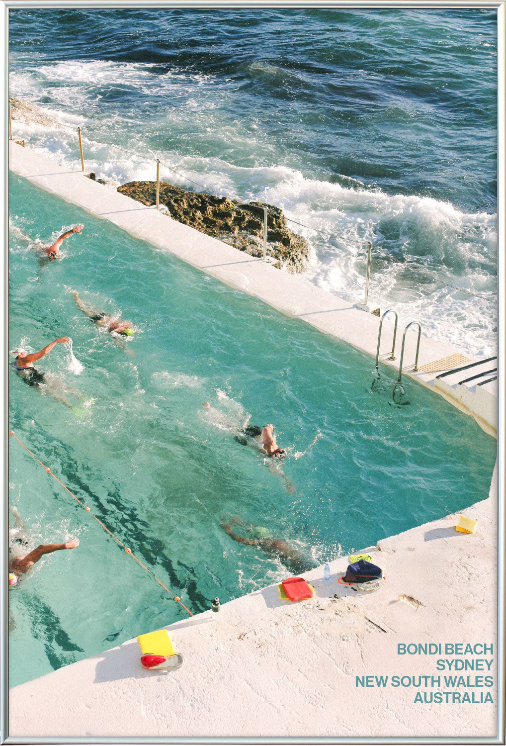 Swimmers and the Sea