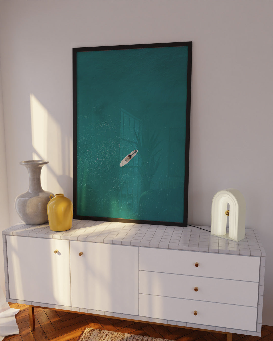 Adrift in Blue