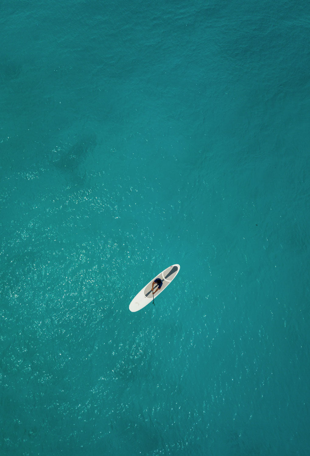 Adrift in Blue
