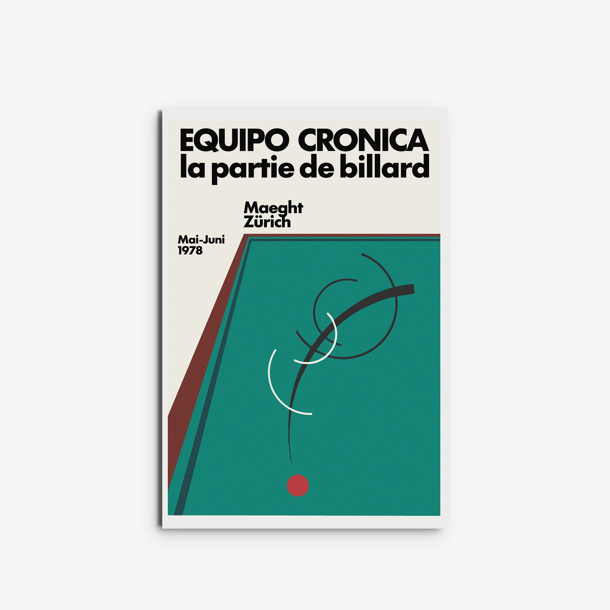 EQUIPO CRONICA "La Partie de Billard"