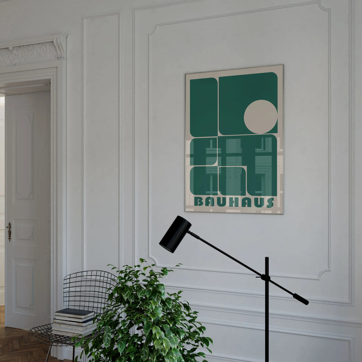 Bauhaus 93 in Green