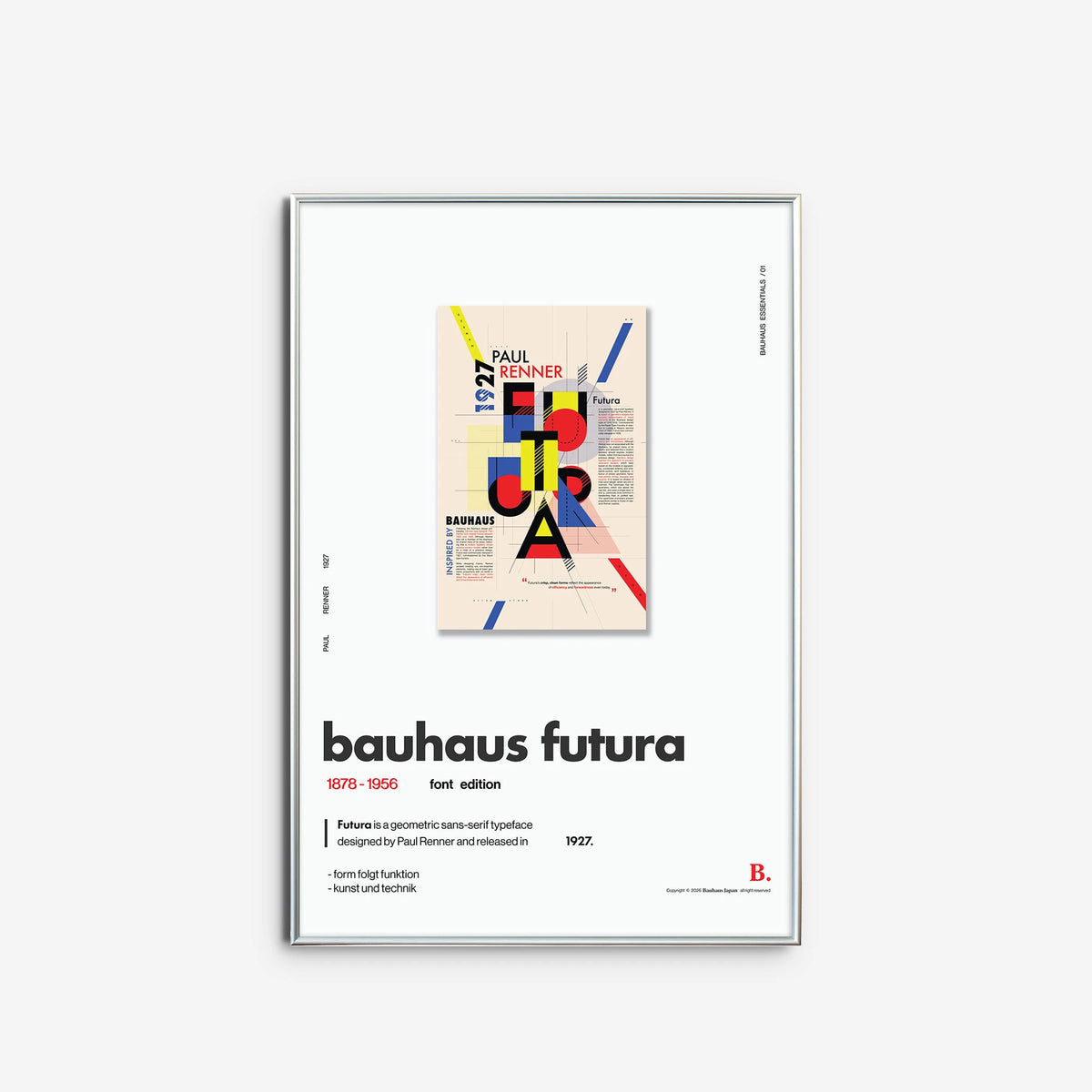 BAUHAUS ESSENTIALS / 01 — FUTURA