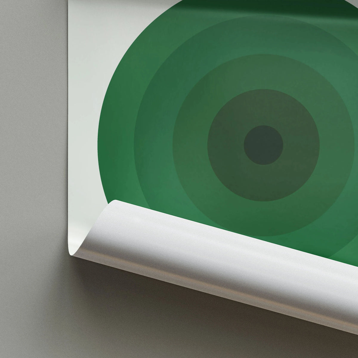 Bauhaus sonne in green