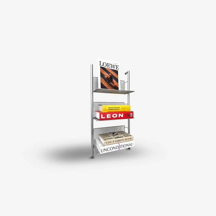 Magazine rack 3 steps