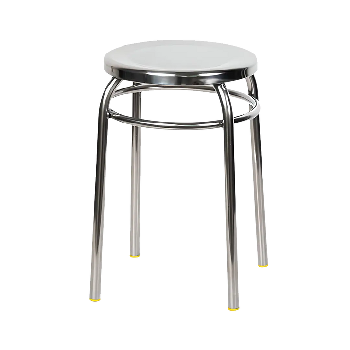 Stainless steel round stool