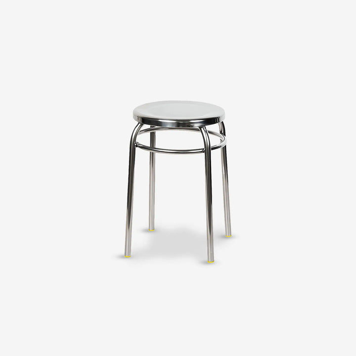 Stainless steel round stool