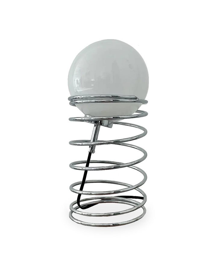 Bauhaus spring round lamp