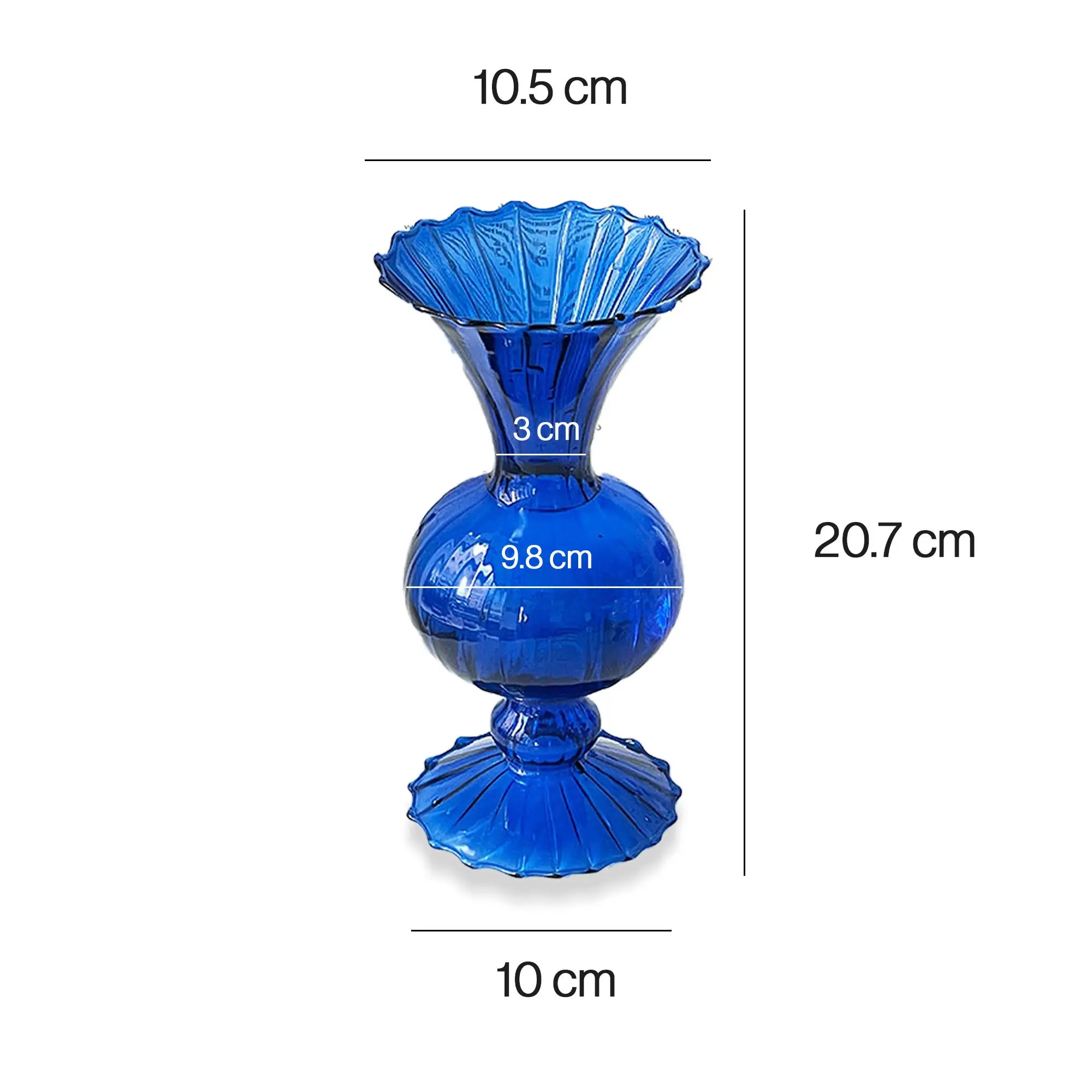 VOLGA / ヴォルガ】SVALIN VASE S花器 / 青色 【公式ショッピングサイト】
