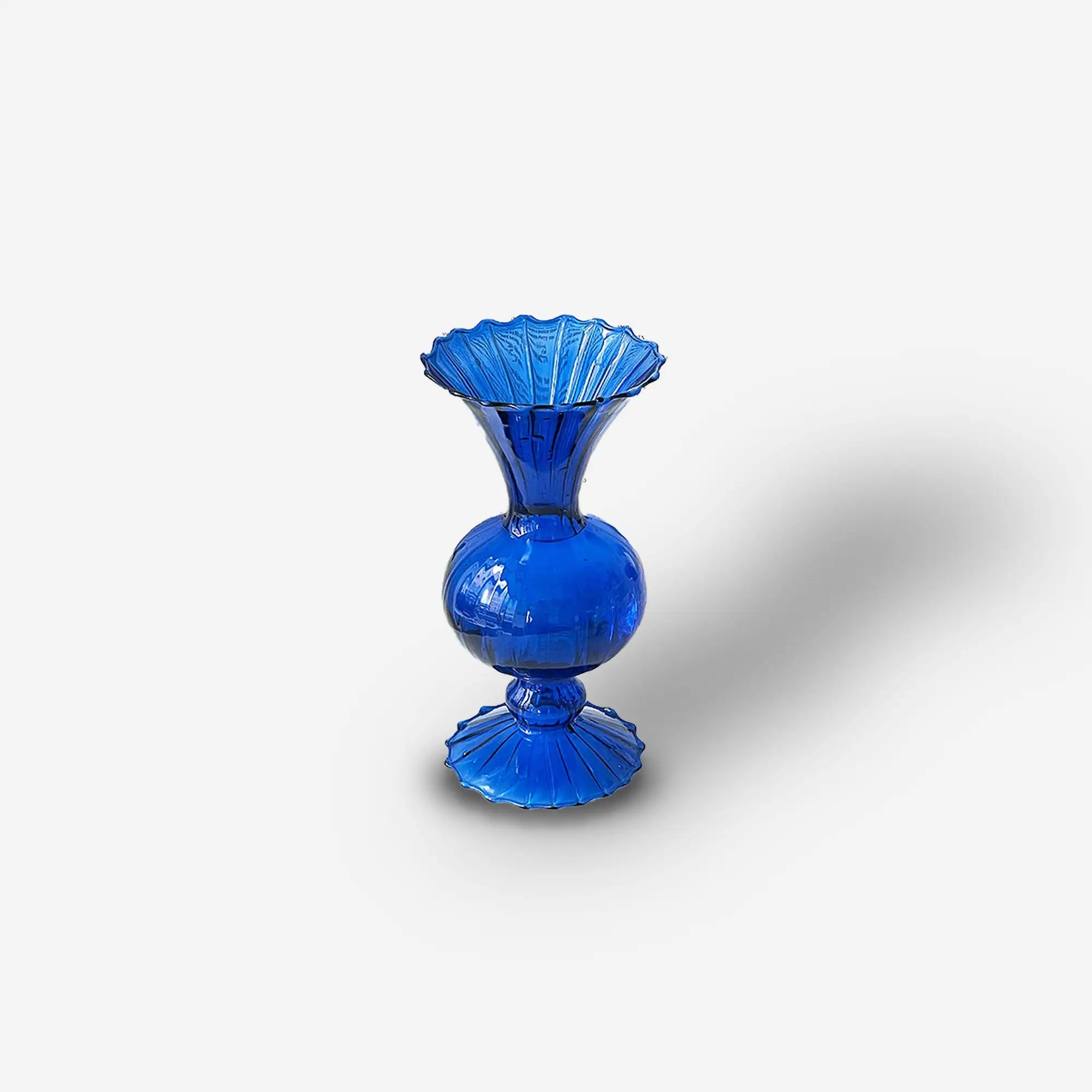 Royal Blue Glass Vase