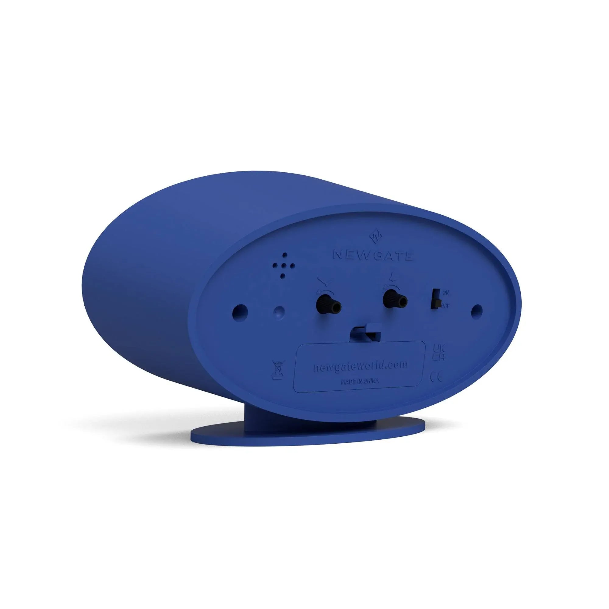 Newgate Ronnie alarm clock in blue
