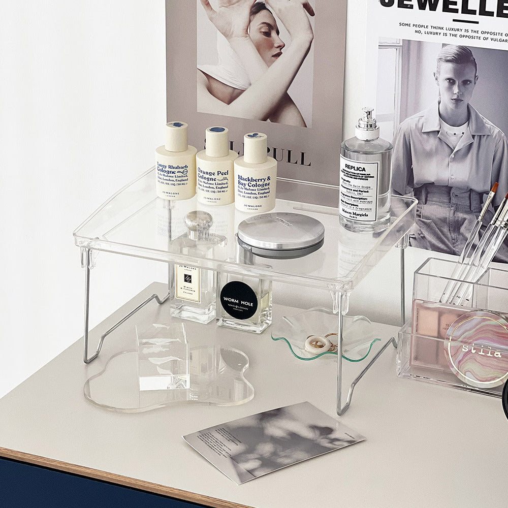 Transparent module display shelf