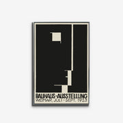 1923年ワイマール・バウハウス展の幾何学デザイン展覧会ポスター Bauhaus-Ausstellung Weimar 1923