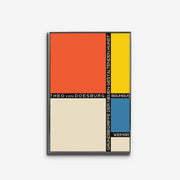 テオ・ファン・ドースブルフの理念を感じさせる幾何学ポスター Bauhaus Patchwork