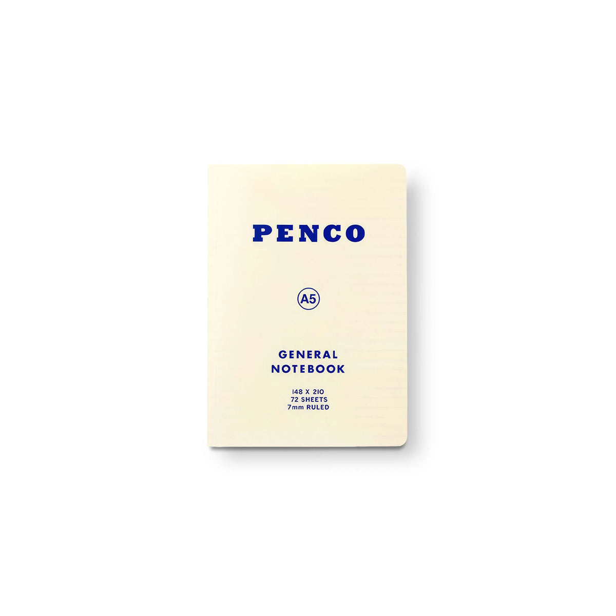 Soft PP A5 Ruled Notebook