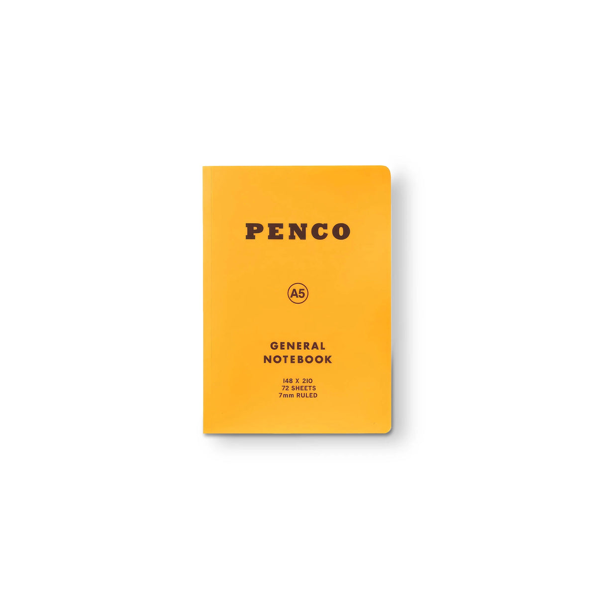 Soft PP A5 Ruled Notebook
