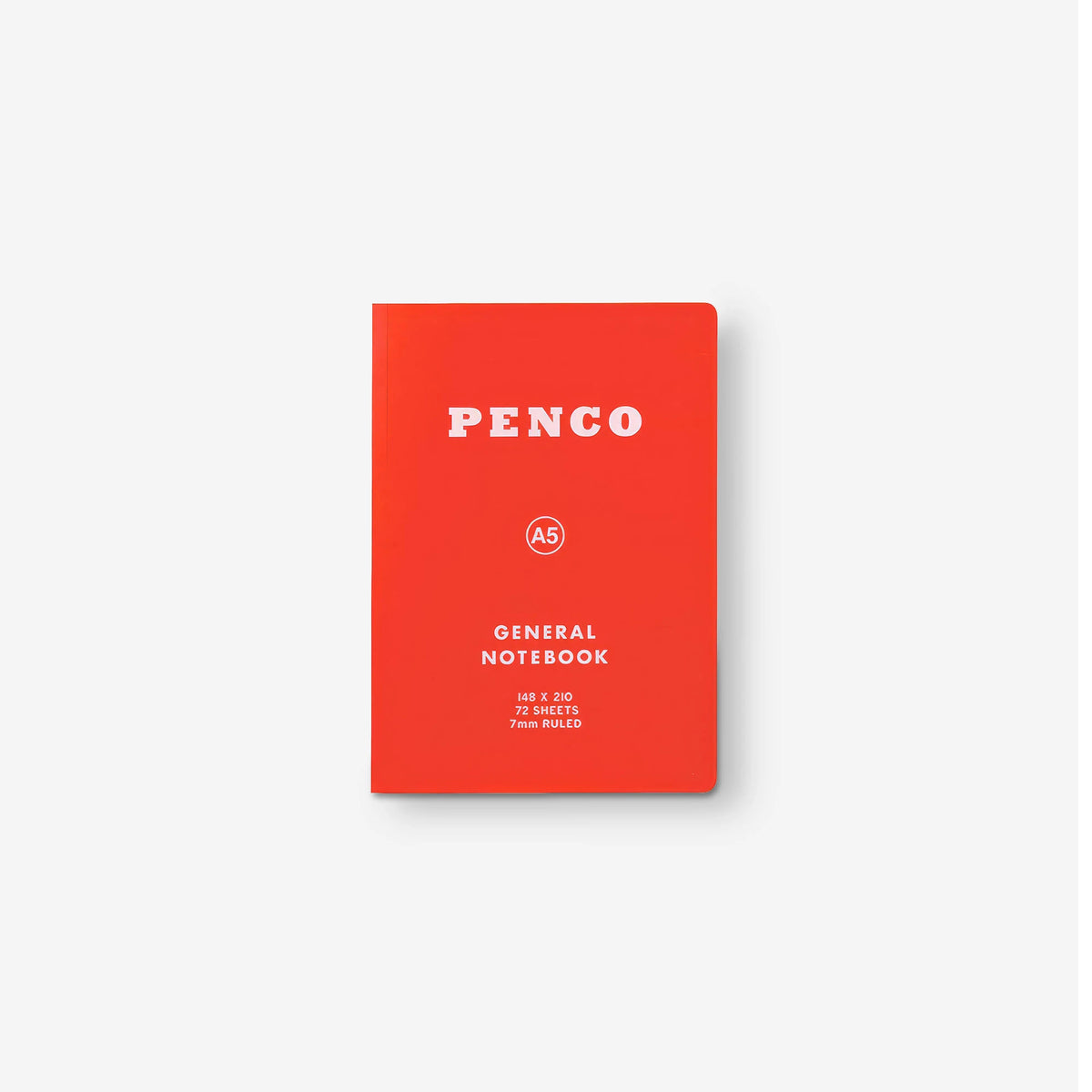 Soft PP A5 Ruled Notebook