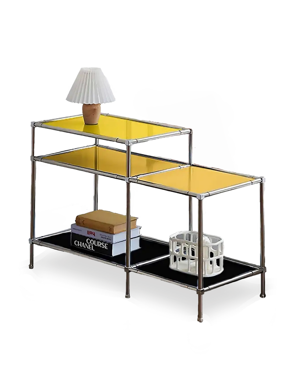 80s デッドストック ガラステーブル ミッドセンチュリーモダン 80s デッドストック ガラステーブル ミッドセンチュリーモダン