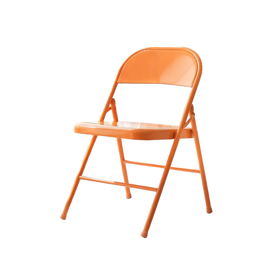 Mid-century folding colorful chair