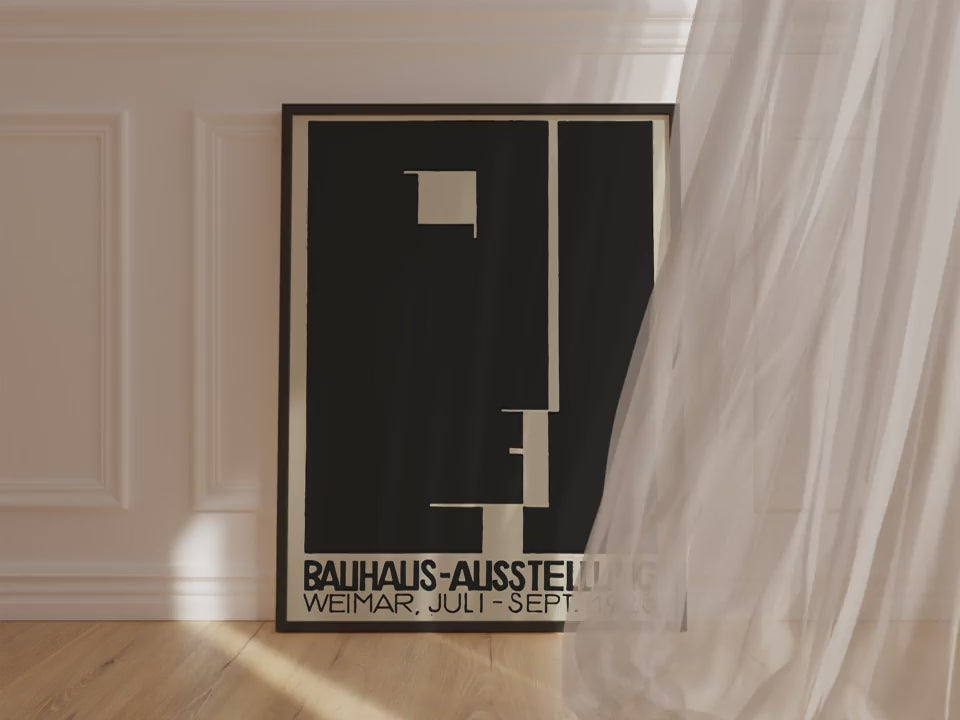 バウハウス ポスター｜Bauhaus-Ausstellung Weimar 1923 展覧会アート