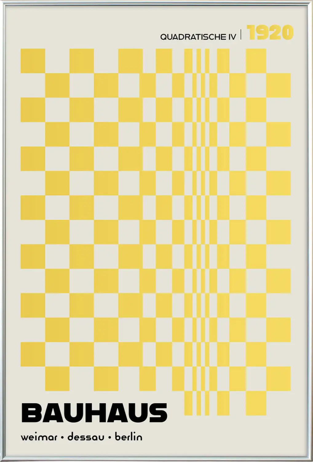 Quadratische, in Yellow