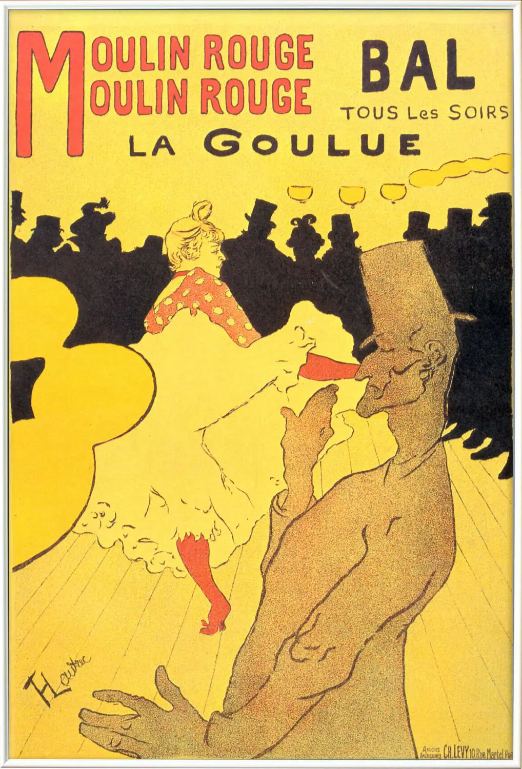 Toulouse-Lautrec "Moulin-Rouge - La Goulue"