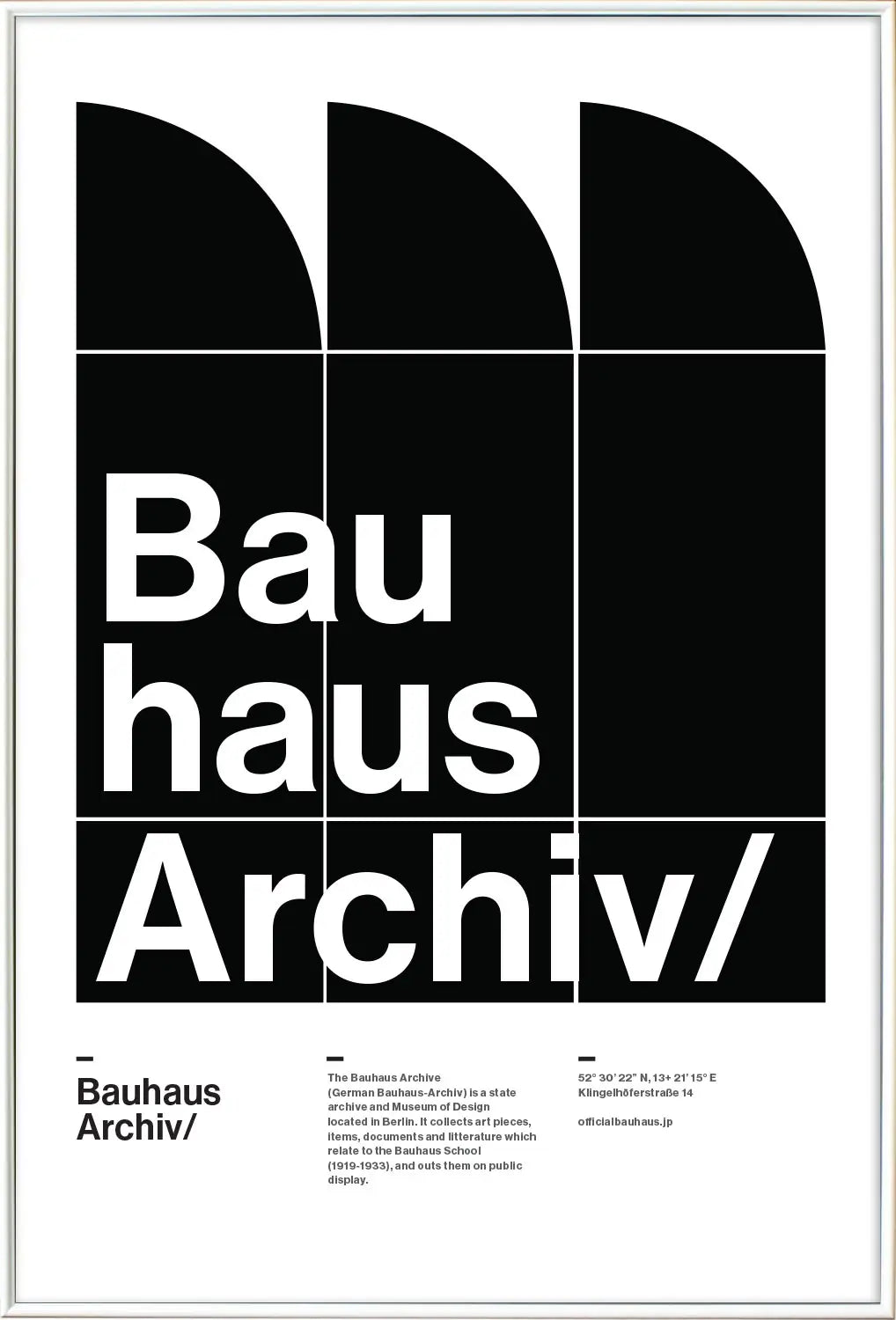 Bauhaus archiv