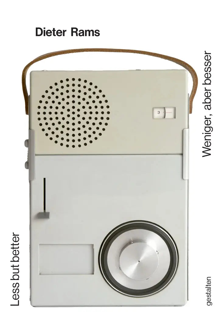 Dieter Rams - Less but better