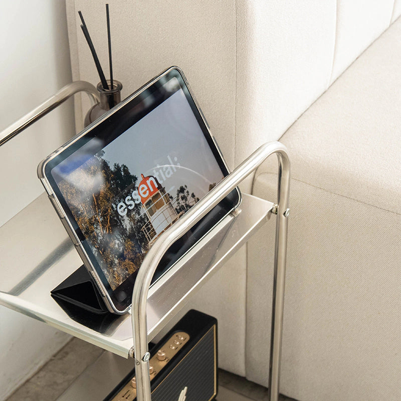 Stainless square mini shelf