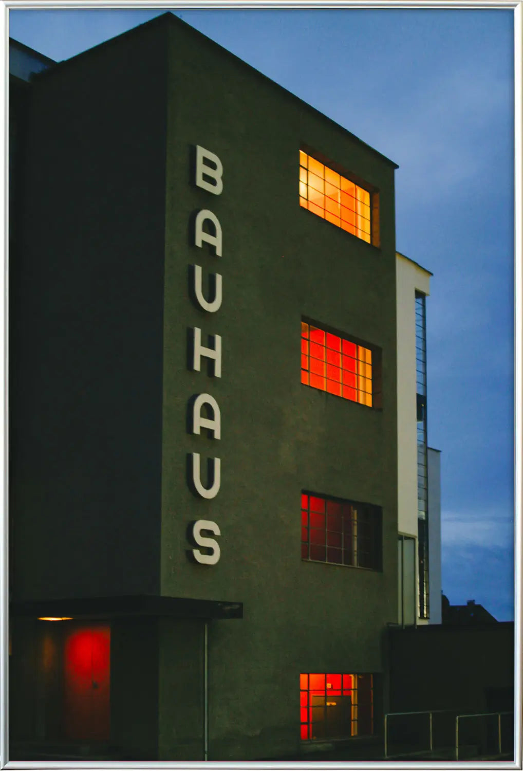 バウハウス 建築ポスター｜Bauhaus Building モダニズム写真