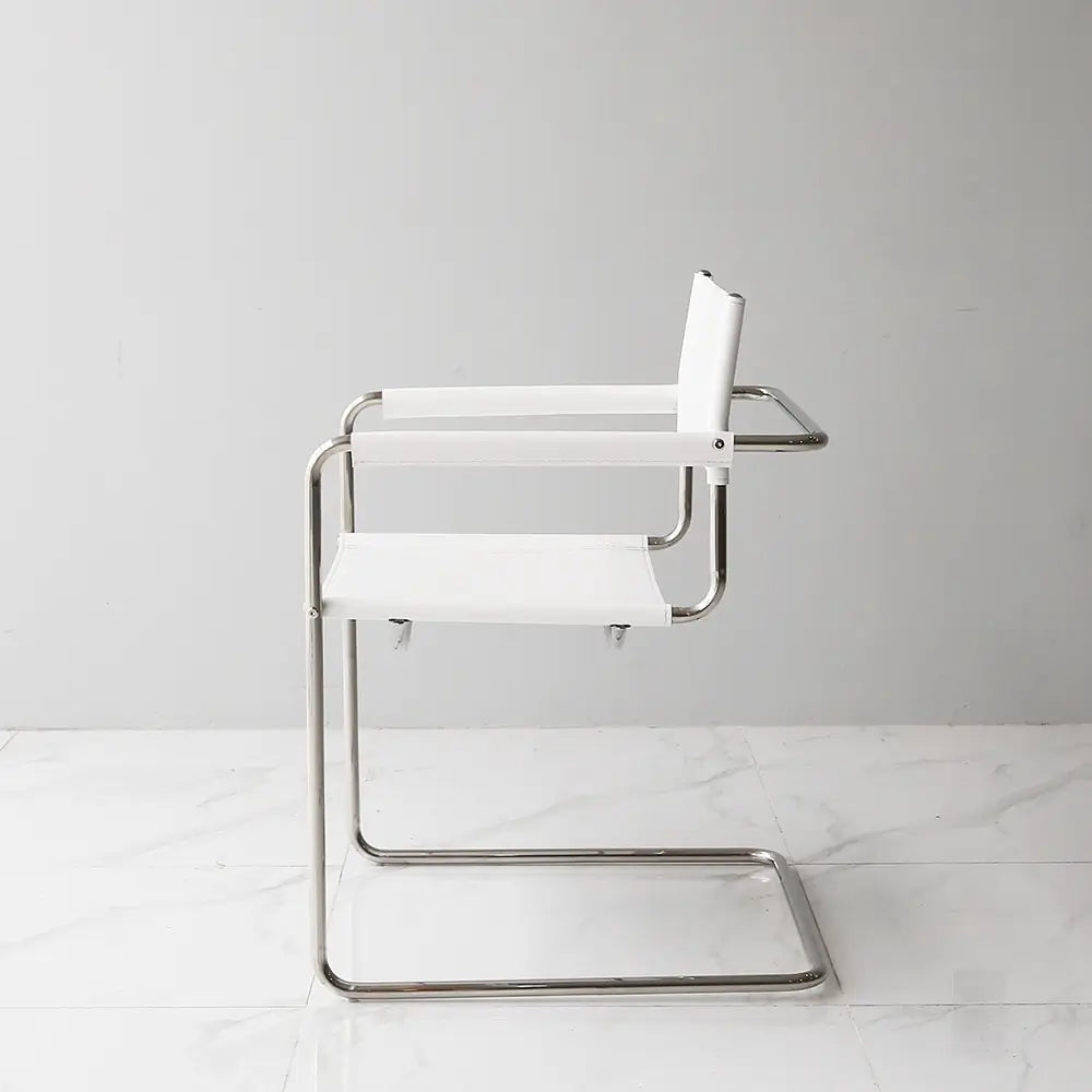 Leather arm bauhaus chair – Official Bauhaus Japan