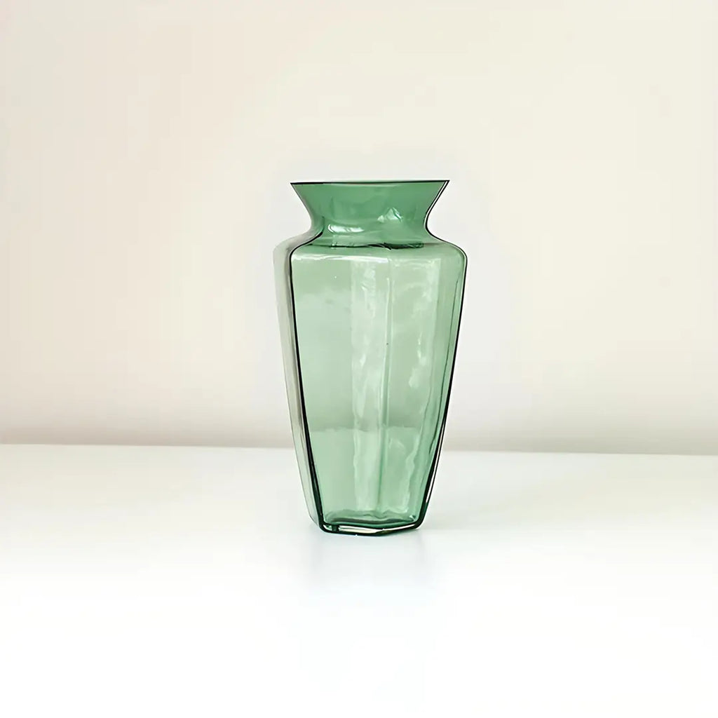 Glass vintage green vase – Official Bauhaus Japan