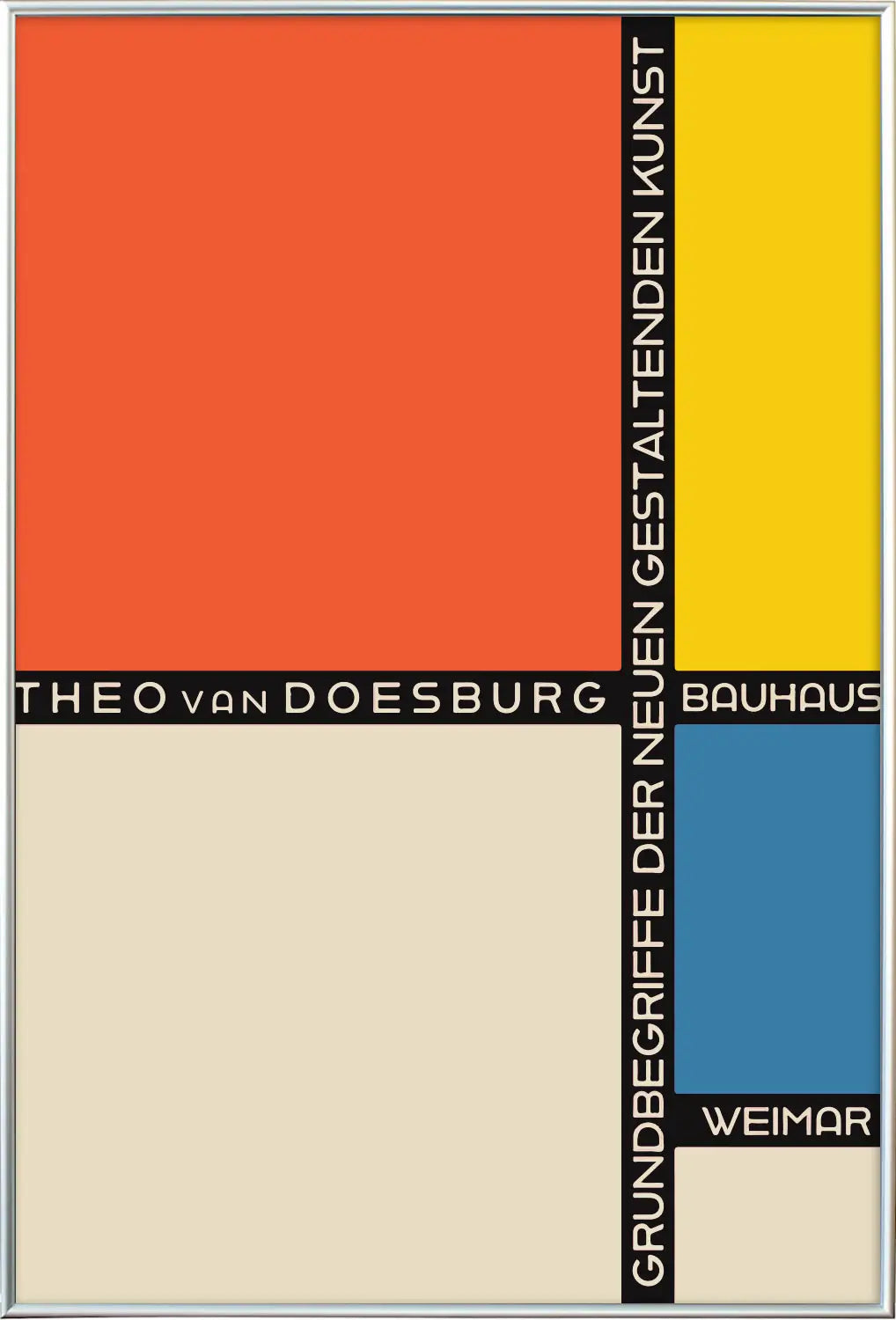 Bauhaus Patchwork|幾何学模様の抽象アートポスター|Official Bauhaus Patchwork|幾何学模様の抽象アートポスター|Official
