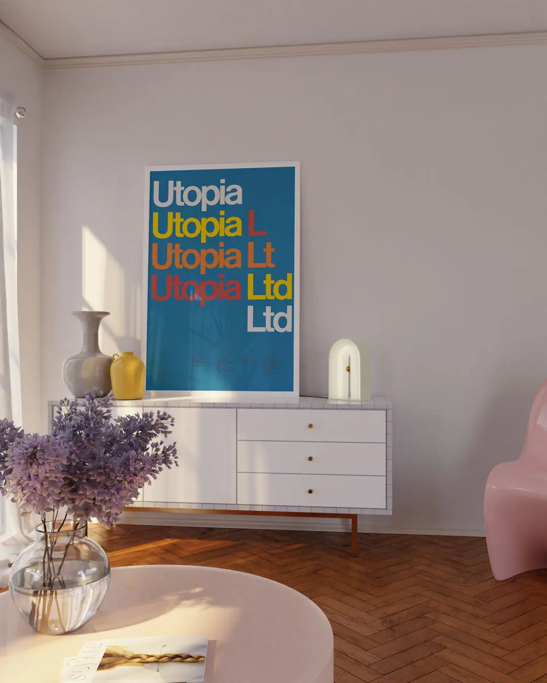 Utopia TV board poster